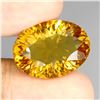 Image 1 : Natural Unheated Brazil Yellow Citrine 21.25 VVS