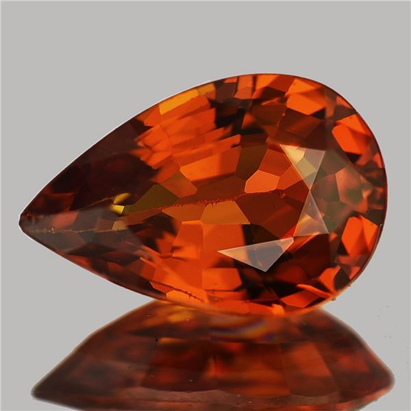 Natural Mandarin Orange Spessartite Garnet - FL/VVS