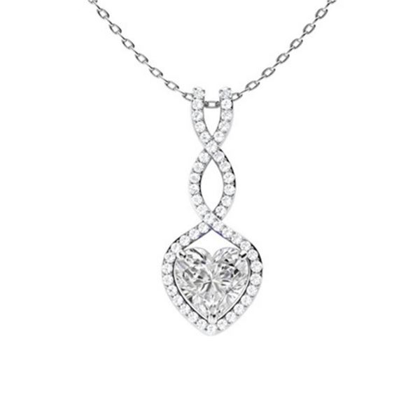 Gold & White Diamonds 3.50 Cts Necklace - E/VVS