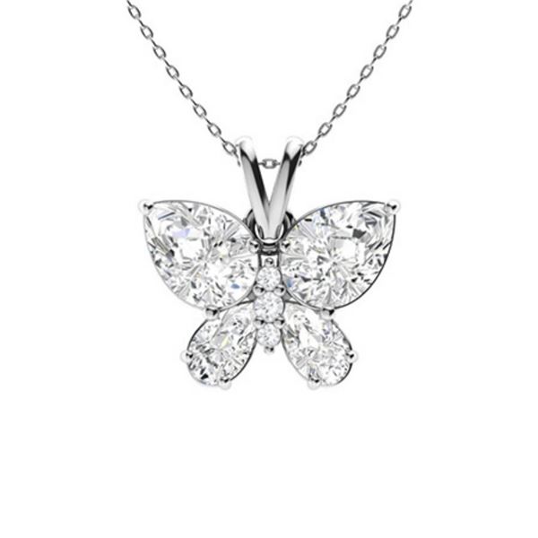 Gold & White Diamonds 3.50 Cts Necklace - E/VVS