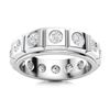 Gold & White Diamond 2 Cts Eternity Ring