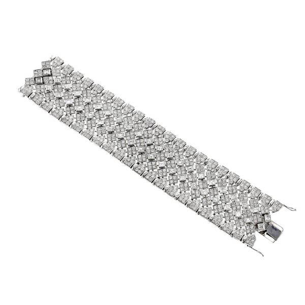 Gold & White Diamonds  51.52 Cts Bracelet