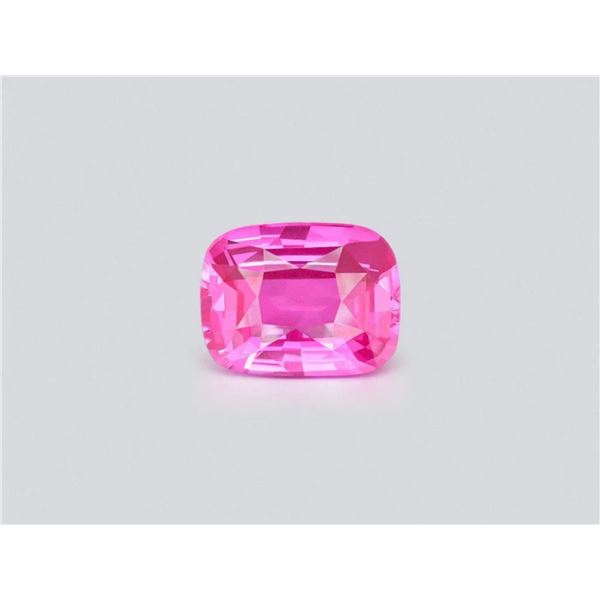 Lab Cushion Pink Topaz 29.15 Carats - VVS