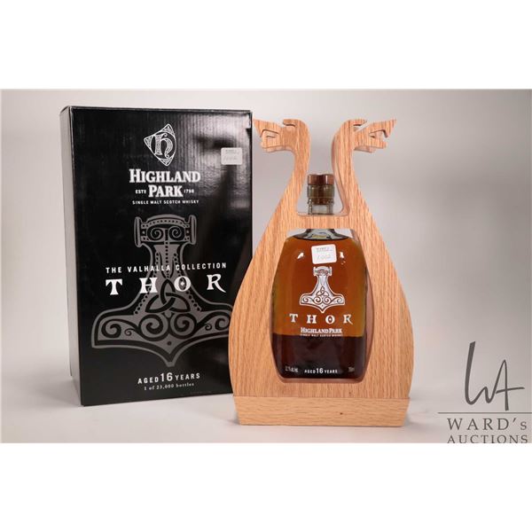 Highland Park/ Thor/ 16 Year-Old/ Scotch Whisky/ From the Valhalla Collection/ 1 of 23,000/ 750ml/ 5