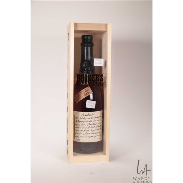 Booker's/ True Barrel/ 7 Year-Old/ Kentucky Bourbon/ 750ml/ 63.95% ABV Note: Alcohol cannot be insur