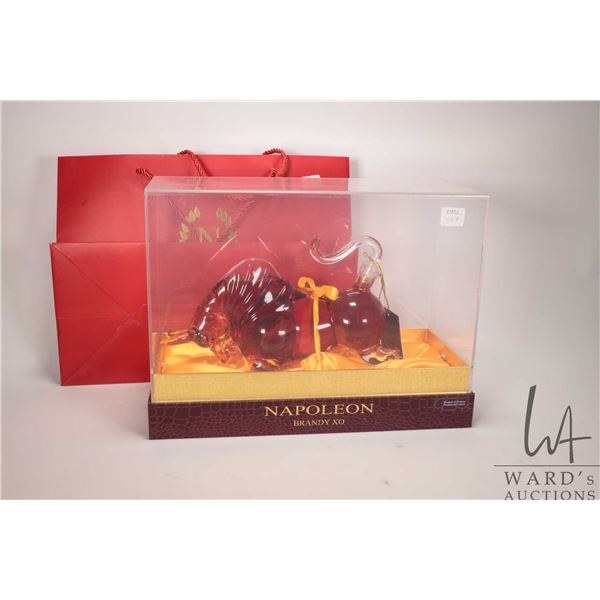 Napoleon XO Brandy/ Bull Glass Bottle/ 750ml/ 40% ABV Note: Alcohol cannot be insured by any courier