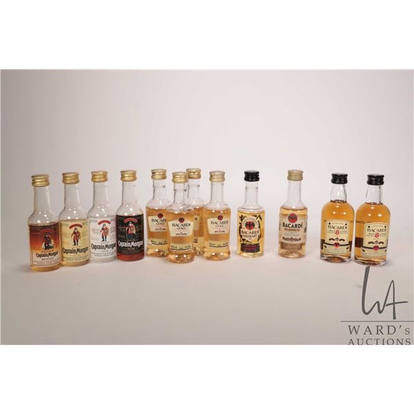Rum/ 12 X assorted miniatures/ 50mls/ 40% ABV Note: Alcohol cannot be insured by any courier in Cana