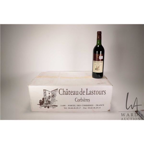 Chateau de Lastours Corbieres/ 1998/ French Red Wine/ 12 bottles ( case)/ each bottle individually n