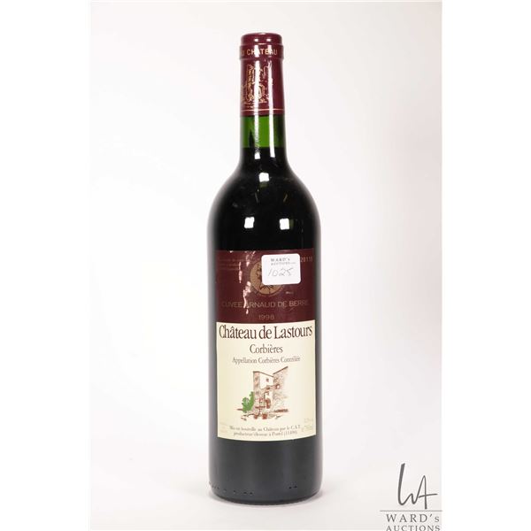Chateau de Latours Corbierese/ 1998/ French Wine/ Individually numbered bottles/ 750ml/ 13.3% ABV No