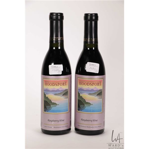 Hoodsport/ Raspberry Wine/ 2 X 375ml bottles/ 11% ABV Note: Alcohol cannot be insured by any courier