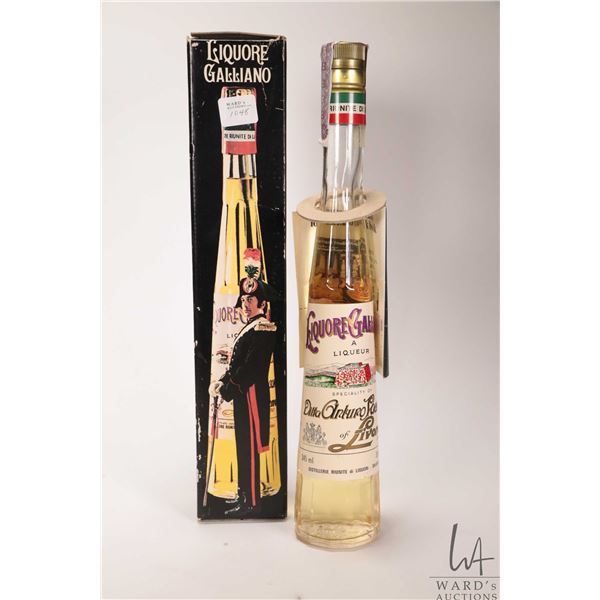 Liquore Galliano/ Herbal Italian Liqueur/ 345ml/ 35% ABV Note: Alcohol cannot be insured by any cour