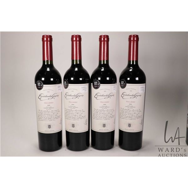 Mendoza/ 2022/ Malbec/ Argentina Red Wine/ 4 X 750ml/ 14.0% ABV Note: Alcohol cannot be insured by a