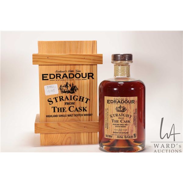 Edradour/ Straight From The Cask/ 10 Year/ Highland Malt Scotch Whisky/ 500ml/ 59.4% ABV Note: Alcoh