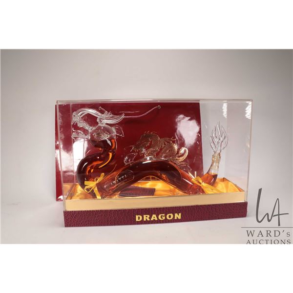 Dragon/ Proshyan/ XO Armenian Brandy/ in decorative dragon shaped glass bottle/ 750ml/ 40% ABV Note: