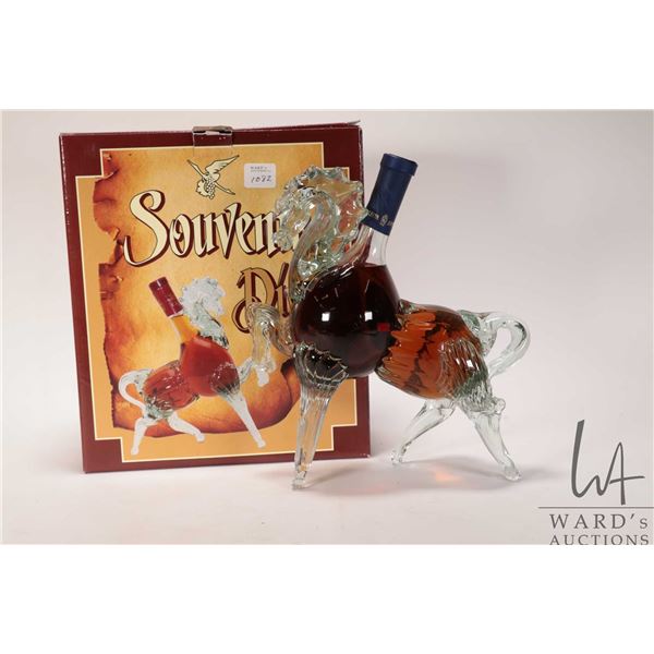 Diva "Aroma"/ 4 Year-Old/ Republic of Moldova Brandy decorative horse shaped 500ml bottle/ 40% ABV N