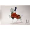 Image 2 : Diva "Aroma"/ 4 Year-Old/ Republic of Moldova Brandy decorative horse shaped 500ml bottle/ 40% ABV N