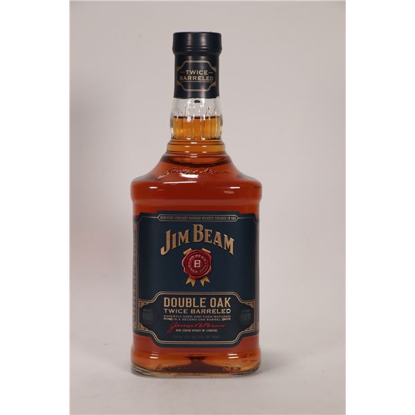 Jim Beam/ Double Oak/ Twice Barreled/ Kentucky Straight Bourbon Whisky/ 750ml/ 43% ABV Note: Alcohol