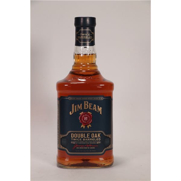 Jim Beam/ Double Oak/ Twice Barreled/ Kentucky Straight Bourbon Whisky/ 750ml/ 43% ABV Note: Alcohol