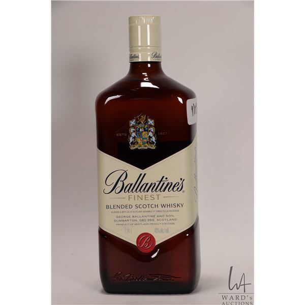 Ballantine's/ Finest Blended Scotch Whisky/ 1.14 ltr / 40% ABV Note: Alcohol cannot be insured by an