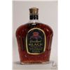 Image 1 : Crown Royal/ Black/ Canadian Whisky/ 750ml/45% ABV Note: Alcohol cannot be insured by any courier in