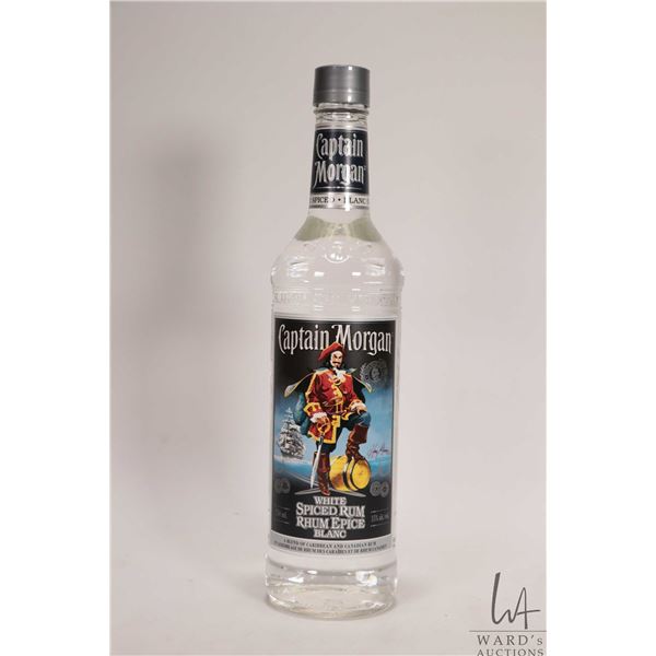 Captain Morgan/ White Spiced Rum/ 750ml/ 35% ABV Note: Alcohol cannot be insured by any courier in C