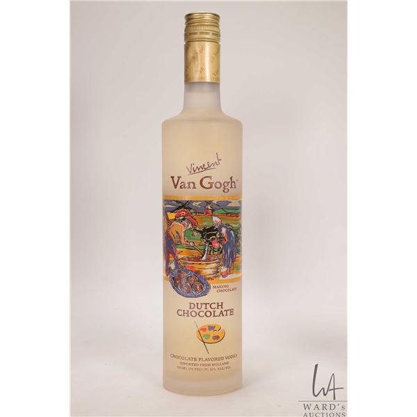 Vincent Van Gogh/ Dutch Chocolate Flavoured Vodka/ 750ml/ 35% ABV Note: Alcohol cannot be insured by