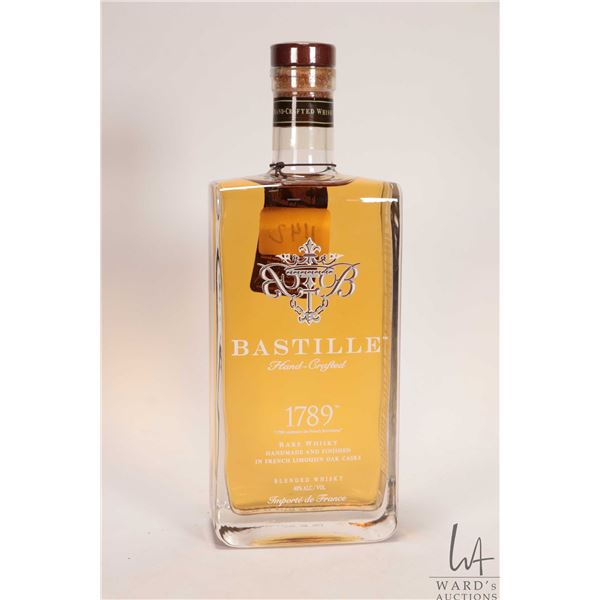 Bastille 1789/ Blended French Whisky/ 750ml/ 40% ABV Note: Alcohol cannot be insured by any courier 