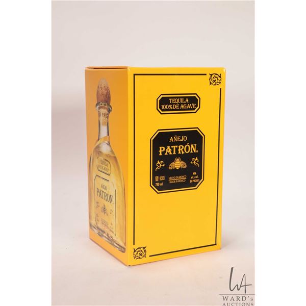 Patron/ Mexican Tequila/ 750ml/ 40% ABV Note: Alcohol cannot be insured by any courier in Canada. Lo