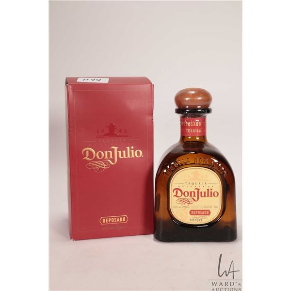 Don Julio/ Mexican Tequila/ 750ml/ 40% ABV Note: Alcohol cannot be insured by any courier in Canada.