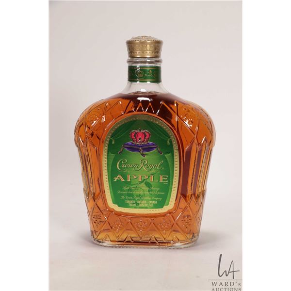 Crown Royal/ Apple Flavoured Whisky Beverage/ 750ml/ 35% ABV Note: Alcohol cannot be insured by any 