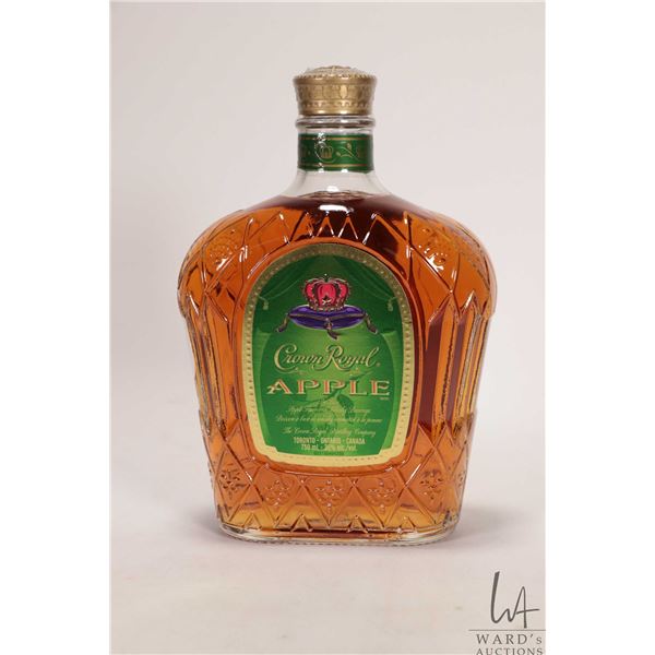 Crown Royal/ Apple Flavoured Whisky Beverage/ 750ml/ 35% ABV Note: Alcohol cannot be insured by any 