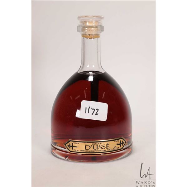 D'usse/ VSOP Cognac/ 750ml/ 40% ABV Note: Alcohol cannot be insured by any courier in Canada. Local 