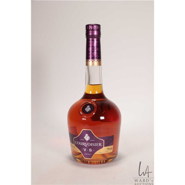 Courvoisier/ V.S. Cognac/ 750ml/ 40% ABV Note: Alcohol cannot be insured by any courier in Canada. L