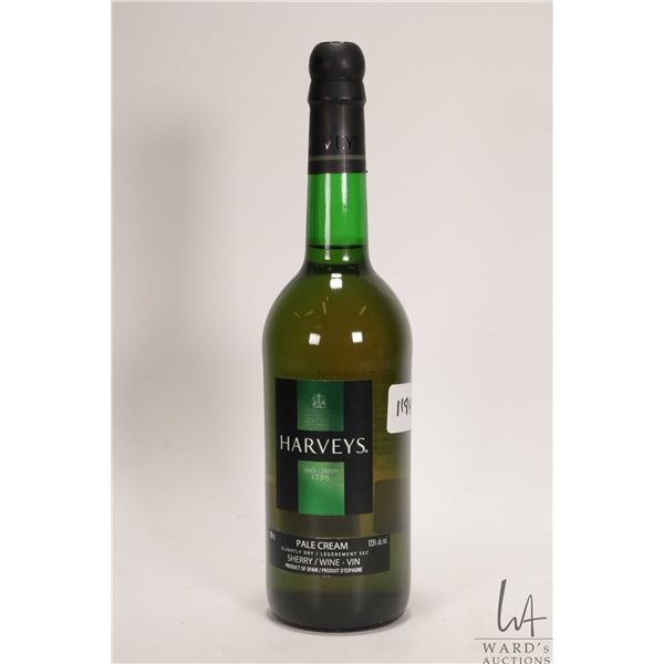 Harveys/ Pale Cream/ Sherry/ 750ml/ 17.5% ABV Note: Alcohol cannot be insured by any courier in Cana