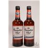 Two bottles of Canadian Club/ Oilers/ Canadian Whisky/ each 750ml/ 40% ABV Note: Alcohol cannot be i