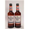 Two bottles of Canadian Club/ Oilers/ Canadian Whisky/ each 750ml/ 40% ABV Note: Alcohol cannot be i