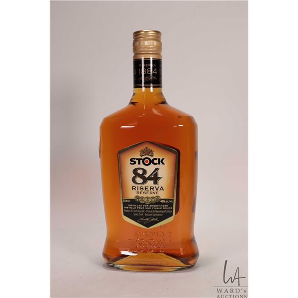 Stock 84/ Czech Republic Spirit Drink/ 750ml/ 40% ABV Note: Alcohol cannot be insured by any courier