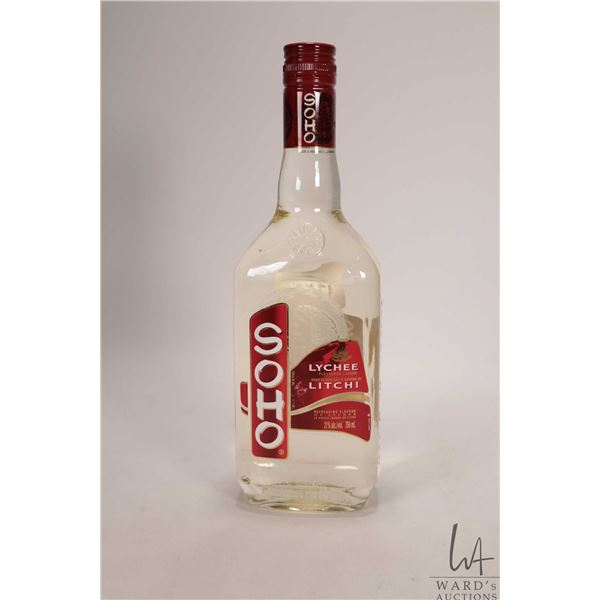 Soho/ Lychee Flavoured Liqueur/ 750ml/ 21% ABV Note: Alcohol cannot be insured by any courier in Can