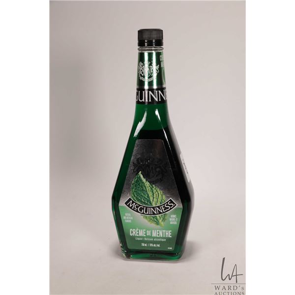 McGuinness/ Creme de Menthe/ Liquor/ 750ml/ 15% ABV Note: Alcohol cannot be insured by any courier i
