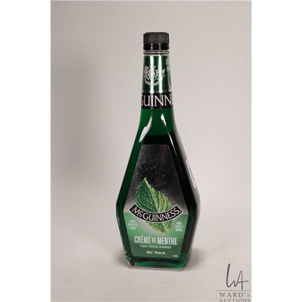 McGuinness/ Creme de Menthe/ Liquor/ 750ml/ 15% ABV Note: Alcohol cannot be insured by any courier i