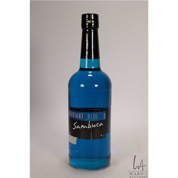 Luxardo/ Midnight Blue Sambuca/ 750ml/ 36% ABV Note: Alcohol cannot be insured by any courier in Can