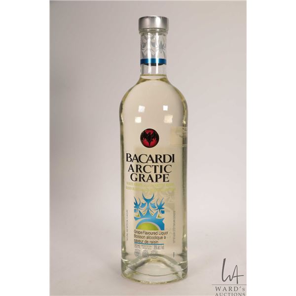 Bacardi/ Arctic Grape/ Grape Flavoured Liquor/ 750ml/ 35% ABV Note: Alcohol cannot be insured by any