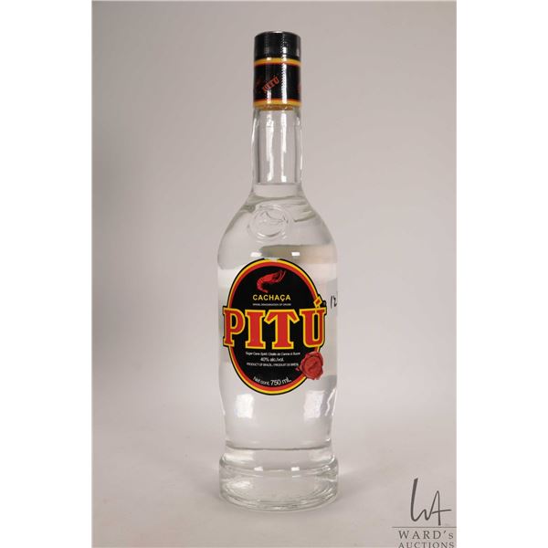 Cachaca Pitu/ Sugar Cane Spirit/ 750ml/ 40% ABV Note: Alcohol cannot be insured by any courier in Ca