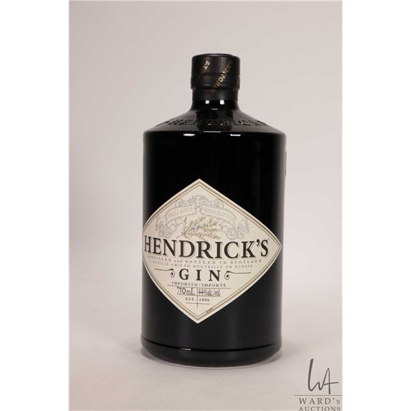 Hendrick's/ Gin/ 750ml/ 44% ABV Note: Alcohol cannot be insured by any courier in Canada. Local pick