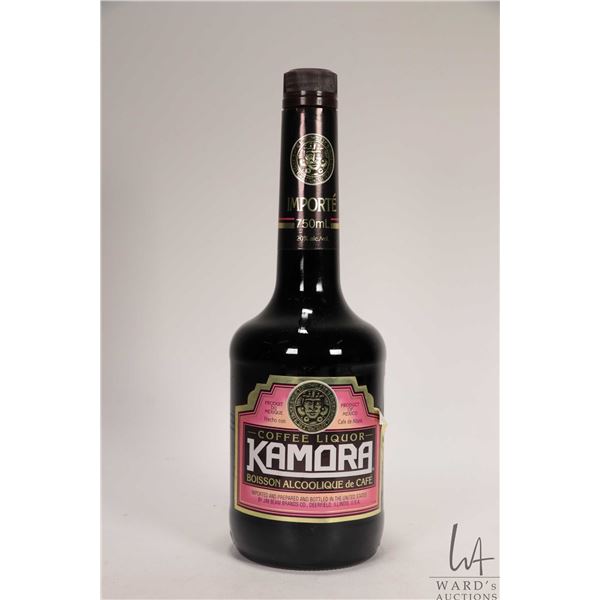 Kamora/ Coffee Liquor/ 750ml/ 20% ABV Note: Alcohol cannot be insured by any courier in Canada. Loca