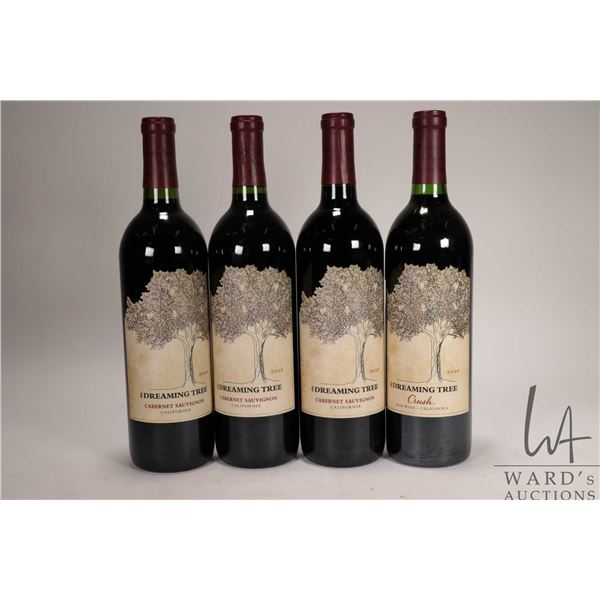 Four Bottle of the Dreaming Tree/ / Crush/ 2016 California Red/ 750ml/ 13.5% ABV Note: Alcohol canno