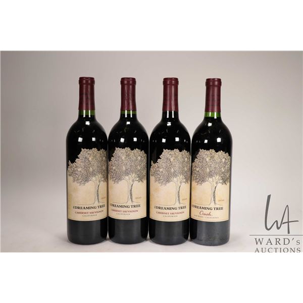 Four Bottle of the Dreaming Tree/ / Crush/ 2016 California Red/ 750ml/ 13.5% ABV Note: Alcohol canno