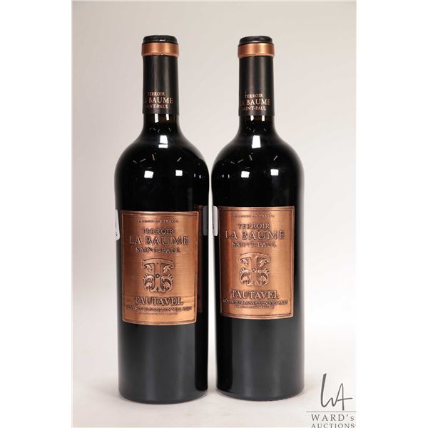 Two bottles of Terrior La Baume Saint Paul/ Tautavel/ 750ml/ 14.5% ABV Note: Alcohol cannot be insur