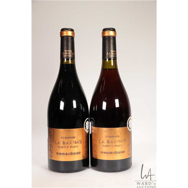 Two bottles of Terrior La Baume Saint Paul/ Corbieres/ 750ml/ 14% ABV Note: Alcohol cannot be insure