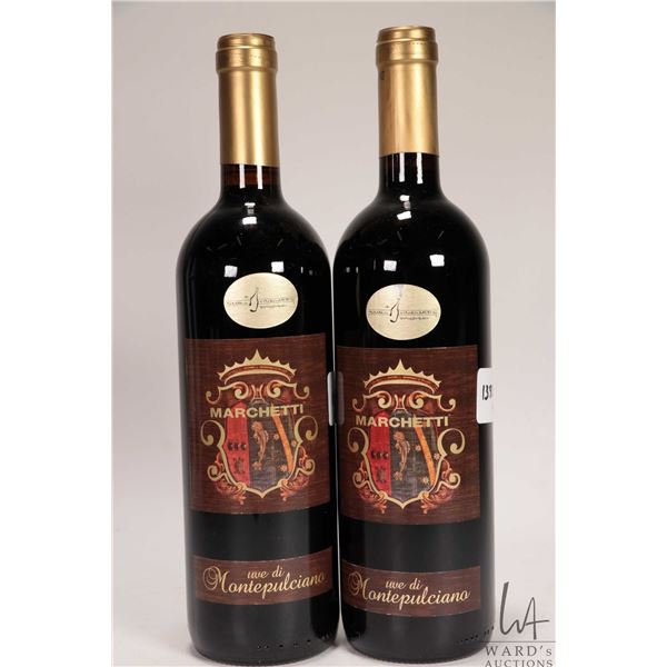 Marchetti/ Italian Red Wine/ 750ml/ 14% ABV Note: Alcohol cannot be insured by any courier in Canada